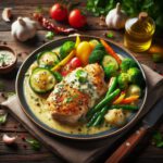 Keto Recipe: Creamy Garlic Butter Chicken