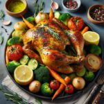 Keto Lemon Herb Roasted Chicken with Vegetables: A Delicious and Easy Dinner