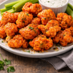 Keto Buffalo Cauliflower Bites